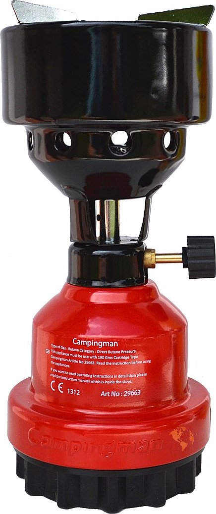 Plynový žhavič na uhlíky do vodní dýmky Hookah Flame červený