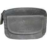 Kožená klíčenka Lagen - šedá