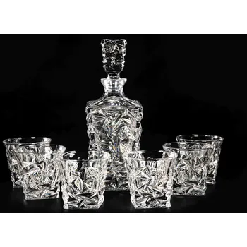 Sklenice Křištálový whisky set BG07470S, Varianta Křišťál