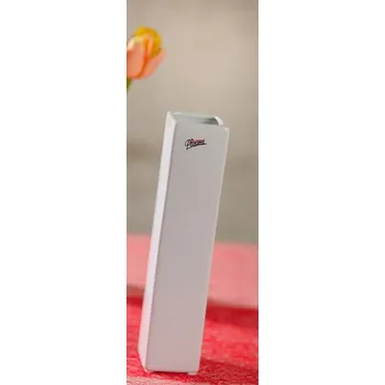 Váza Paramit QUADRO Váza hranatá 5,5x25 cm bílá