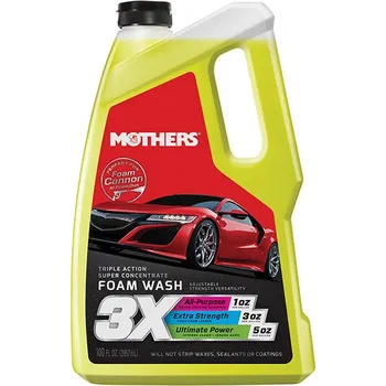 Autošampón Mothers Polish Mothers Triple Action Foam Wash - autošampon, 2,95 l
