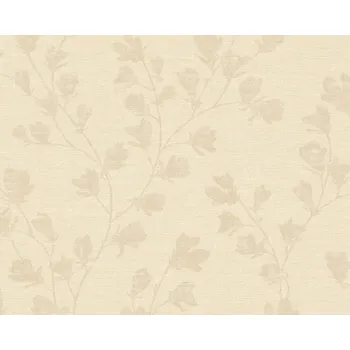 Tapeta Vliesová tapeta listy béžová, krémová 387475 / Tapety na zeď 38747-5 Nara (0,53 x 10,05 m) A.S.Création