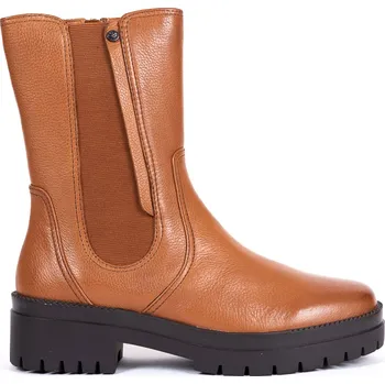 Dámská zimní obuv Dámské hnědé polokozačky Regarde Le Ciel Olga Velikost: 40