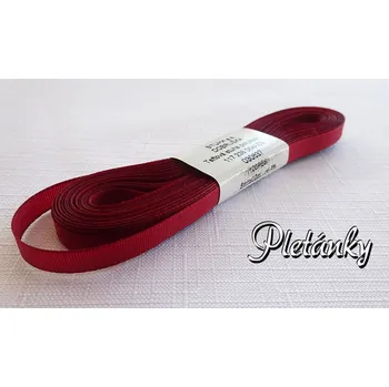 Stuha Stuha taftová 9 mm, bordó 637