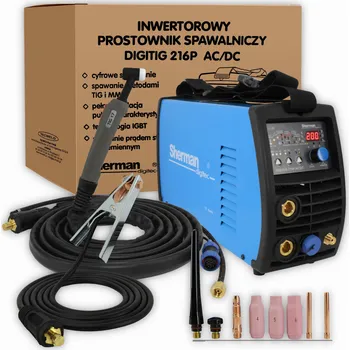 Svářečka Sherman Digitig 216P AC/DC