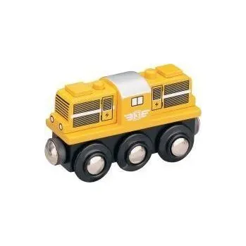 Vláček a vláčkodráha Dieslová lokomotiva - žlutá