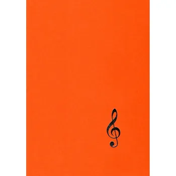 Sešit Sešit notový 428 A4 (20 listů) - červená