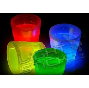 Party dekorace Svítící panák, princip svítící tyčinky - Zelená