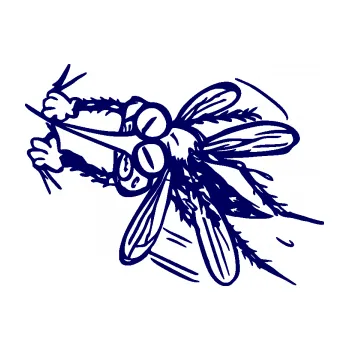 Samolepící dekorace SAMOLEPKA Komár 002 levá (23 - tmavě modrá) NA AUTO, NÁLEPKA, FÓLIE, POLEP, TUNING, VLASTNÍ TEXT, TISK, AUTOSAMOLEPKY.cz, POLEPY, OBRÁZEK, LOGO, SAMOLEPKY