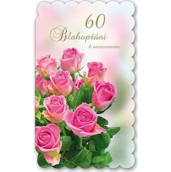 Blahopřání k narozeninám 60 - M11-338