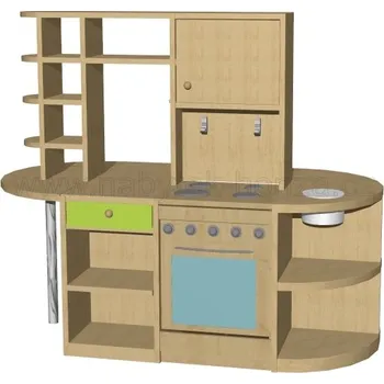 Dětská kuchyňka D625 univerzální hrací koutek