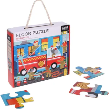 Puzzle Petit Collage Podlahové puzzle Hasiči