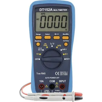Multimetr Digitální multimetr FK152A měření základních veličin + teploty, kapacity a frekvence