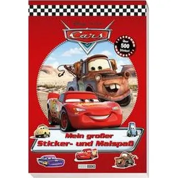 První čtění Disney PIXAR Cars: Mein großer Sticker- und Malspaß