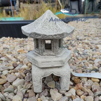 Stojací lampa Yukumi malá lampa šedá patina