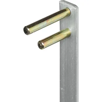 Nábytkové kování Häfele Zámek Symo centrální zamykací tyč 16x3x600 mm hliník lesk