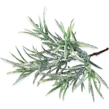 Vánoční dekorace Deko zápich vánoční 15cm zelená (786705)