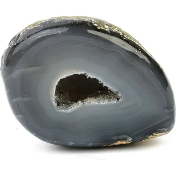 Přírodní kámen Achátová geoda s dutinou 219 g