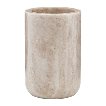 Držák na kartáček Mramorový kelímek Meraki Beige