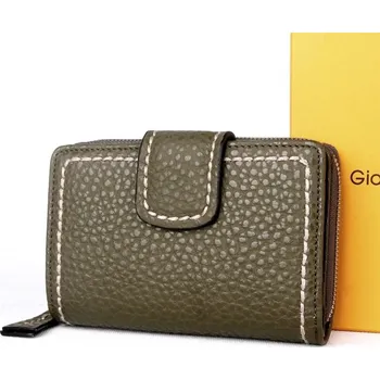 Peněženka Luxusní kožená peněženka Gianni Conti 2868105 tmavězelená
