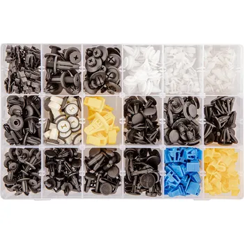 NEO TOOLS Spojovací kolíky a příchytky do auta, sada 418 ks, Honda