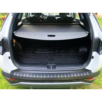 Tuning Kryt prahu pátých dveří Hyundai Tucson IV 2021- • nerez s karbonem • Alu-Frost