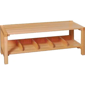 Zahradní lavice šatna lavička masív buk