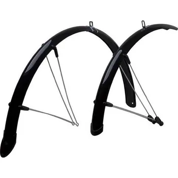 Blatník na kolo Sada blatníků 700C/36 mm PRO-T Grip-Type - černá