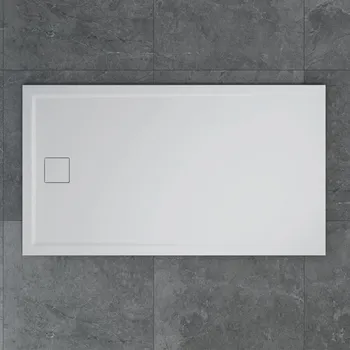 Sprchová vanička RONAL LIVADA sprchová vanička z litého mramoru, obdél.70x120x3,7 cm, bílá W20AS07012004