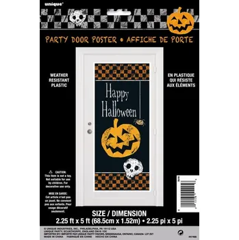 Unique Plakát na dveře Halloween 68,5 x 152 cm Unique Plakát na dveře Halloween 68,5 x 152 cm