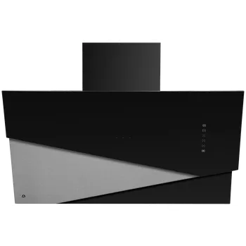 Digestoř Ciarko Design Odsavač šikmý komínový Trio Black Inox (CDP9001CI)
