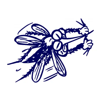 Samolepící dekorace SAMOLEPKA Komár 002 pravá (23 - tmavě modrá) NA AUTO, NÁLEPKA, FÓLIE, POLEP, TUNING, VLASTNÍ TEXT, TISK, AUTOSAMOLEPKY.cz, POLEPY, OBRÁZEK, LOGO, SAMOLEPKY