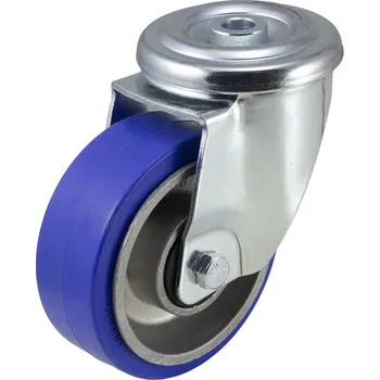 Pojezdové kolečko Teplovzdorné nerezové pryžové pojezdové kolo 27305 FN-ELASTIC 080 INOX20