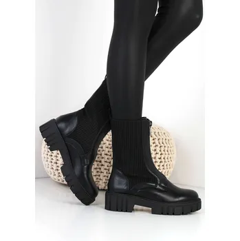 Dámská zimní obuv DoAndBe Kotníkové boty pro širší lýtko HBL-39B Velikost: 37