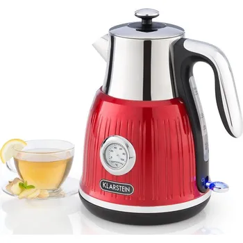 Rychlovarná konvice Klarstein Cancan červená