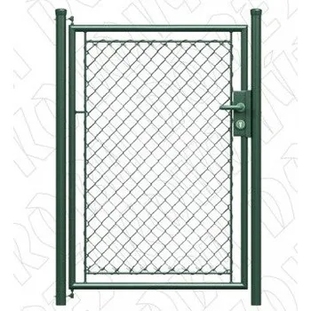 Zahradní branka šíře 1250 mm s FAB zamykáním zelená
