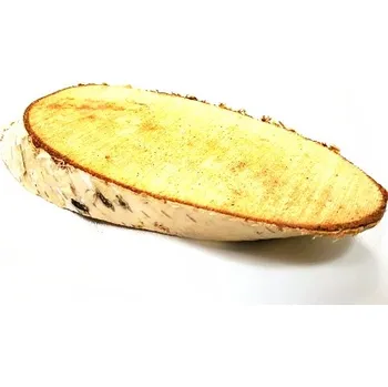 Obal na květináč Dřevěný březový oválek - 12 cm