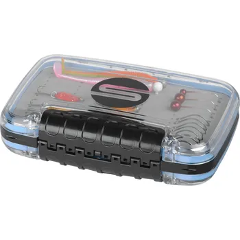 Pouzdro na rybářské vybavení Vodotěsná krabička Gamakatsu-Spro Freestyle Rigged Box S 15,4×10,6×4,5cm