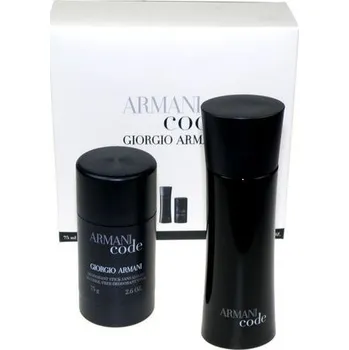 Pánský parfém Giorgio Armani Giorgio Armani Black Code, Edt 75ml + 75ml Deostick Pre mužov Toaletní voda + Vzorek vůně zadarmo pri veľkej objednávke