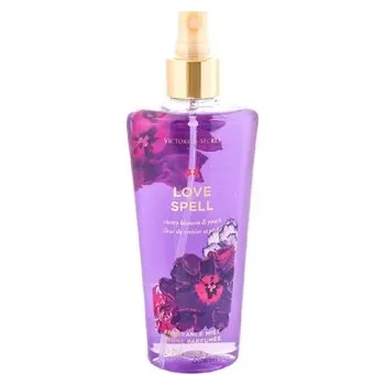 Tělový sprej Victoria's Secret Victoria's Secret Love Spell, Vyživující tělový sprej - 250ml Vyživující tělový sprej Pre ženy + Vzorek vůně zadarmo pri veľkej objednávke