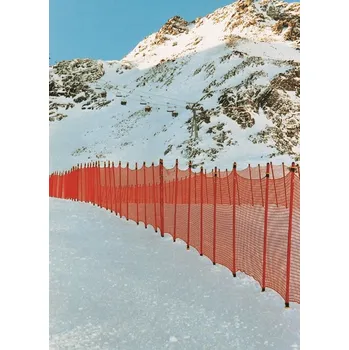 Pletivo BERGER – HUCK Boční ochranná síť PP 5 mm, oko 70 mm, oranžová