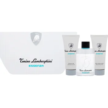 Nestandardní parfém Lamborghini Lamborghini Essenza, Toaletní voda 125 ml + Balzám po holení 150 ml + sprchovací gél 150 ml