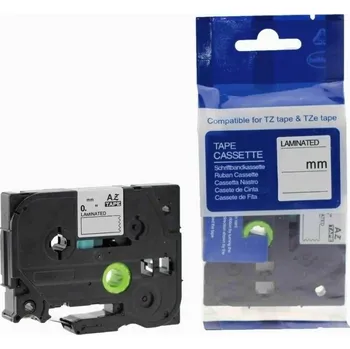 Pásek do tiskárny Kompatibilní páska s Brother TZe-MPSL31, 12mm x 4m, černý tisk / stříbrný podklad