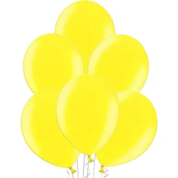 Balónek Balónky metalické - 082 CITRUS YELLOW - 10 ks belbal 1100082-010