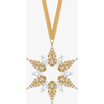 Vánoční dekorace Preciosa Vánoční ornament 21, hvězda z českého křišťálu