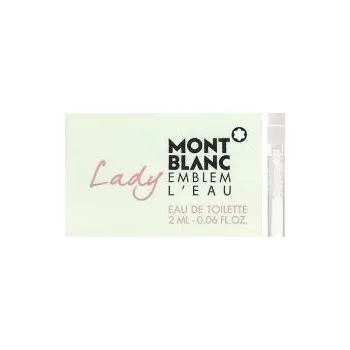 Dámský parfém Mont Blanc Mont Blanc Lady Emblem L'Eau, Vzorek vůně Pre ženy Toaletní voda