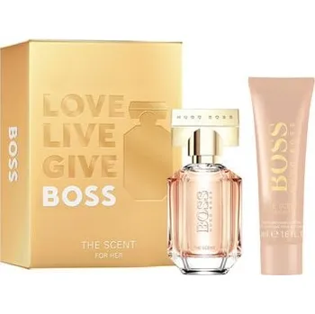Dámský parfém Hugo Boss Hugo Boss BOSS The Scent For Her SET: Parfumovaná 30ml + Tělové mléko 50ml Pre ženy Parfumovaná voda