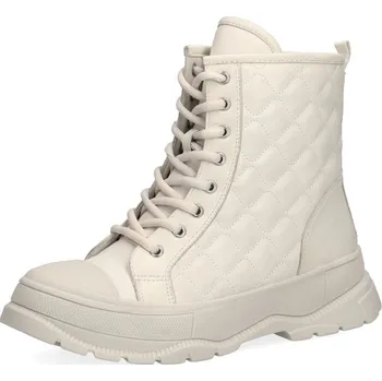 Dámská móda Kožená kotníková obuv 9-9-26215-29-407 Caprice světle béžová Barva: wool nappa, Velikost: 37