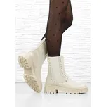 DnesObouvam.cz Béžové chelsea boty HBL-47BE Velikost: 39