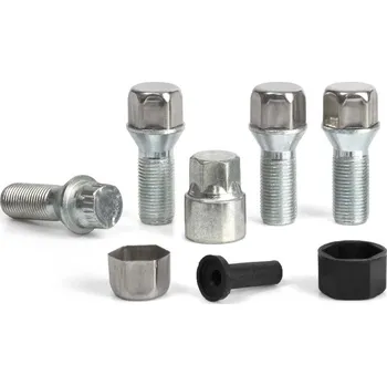 Šroubek na kolo Pojistné bezpečnostní šrouby M16x1,5x31 kužel, klíč 17, SICURIT BN1631